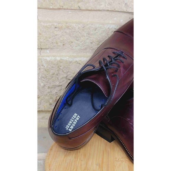 Johnston & Murphy Oxford Leather Almond Toe Dress Size Men\'s 10M main image 3